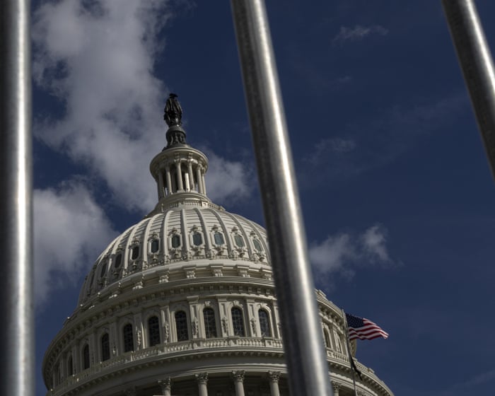US government shutdown day three: Republicans and Democrats make little progress on deal