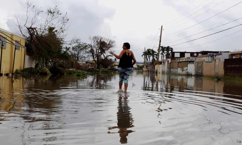Trump told Republicans aid for Puerto Rico was ‘way out of proportion to what Texas and Florida and others have gotten’, Senator Marco Rubio said.
