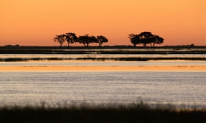 Zambezi River in Botswana