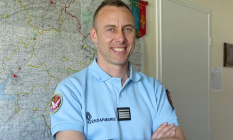 Lt Col Arnaud Beltrame who was killed after swapping himself for a hostage in a siege in the town of Trebes, southwestern France, on 23 March.