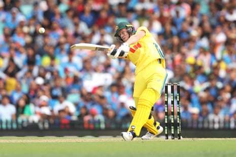Nathan Ellis plays a shot