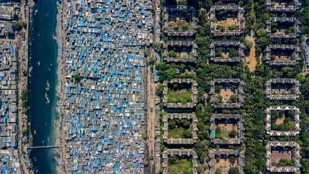 Aerial view of Mumbai