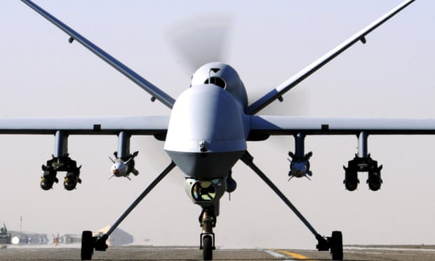 An RAF Reaper UAV drone.