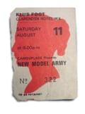 New Model Army ticket