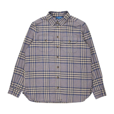 Crisis shop Beaufort & Blake Blue Check Shirt