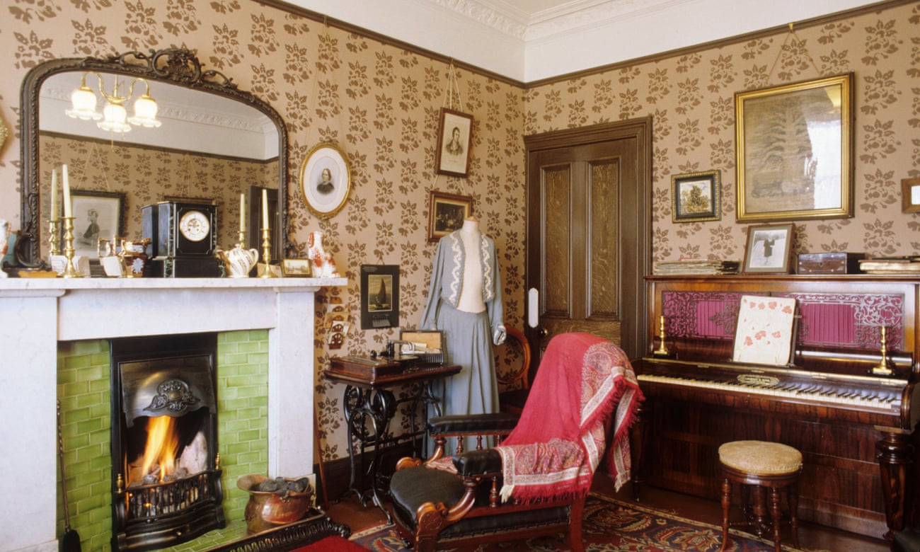 The Tenement House’s period sitting room.