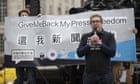 Hong Kong demands UK-based rights group shut down website