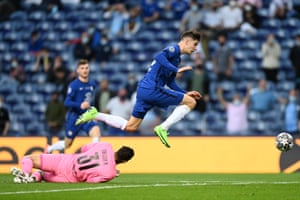 Manchester City v Chelsea: Champions League final – live! 7 Kai Havertz of Chelsea scores.