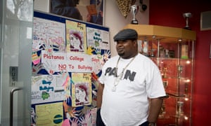 Big Narstie drops in to his old school, Platanos college.