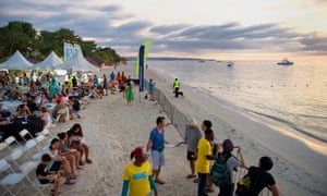 The most scenic pasta party in the world?