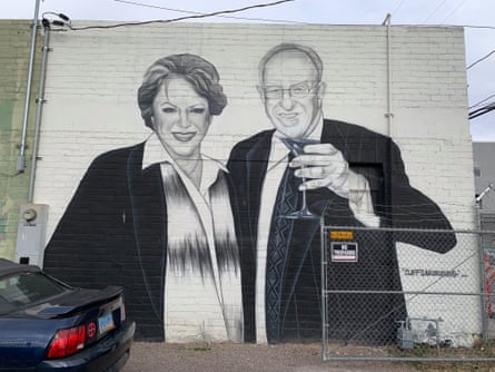 Goodman and her husband, Oscar, are commemorated in the city’s art’s district.