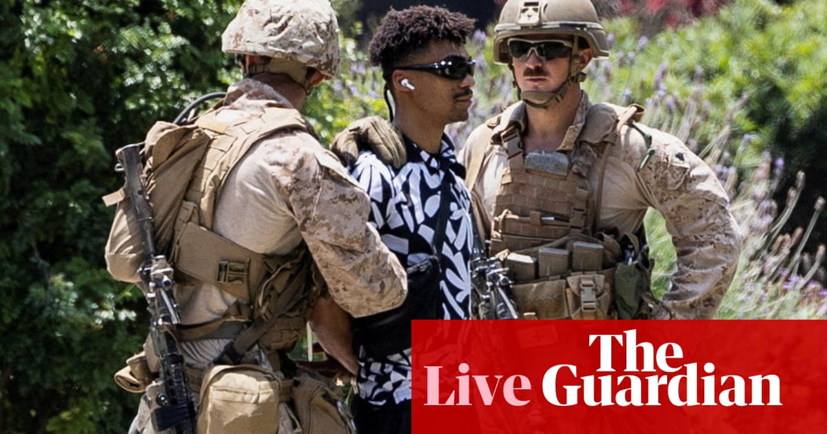 US marines carry out first known detention of civilian in Los Angeles – ...