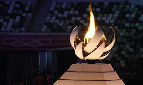 The Tokyo Olympic flame was symbolic of a zero-carbon future