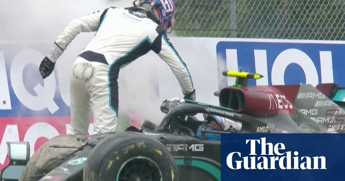 George Russell issues full apology to Valtteri Bottas after Imola F1 crash