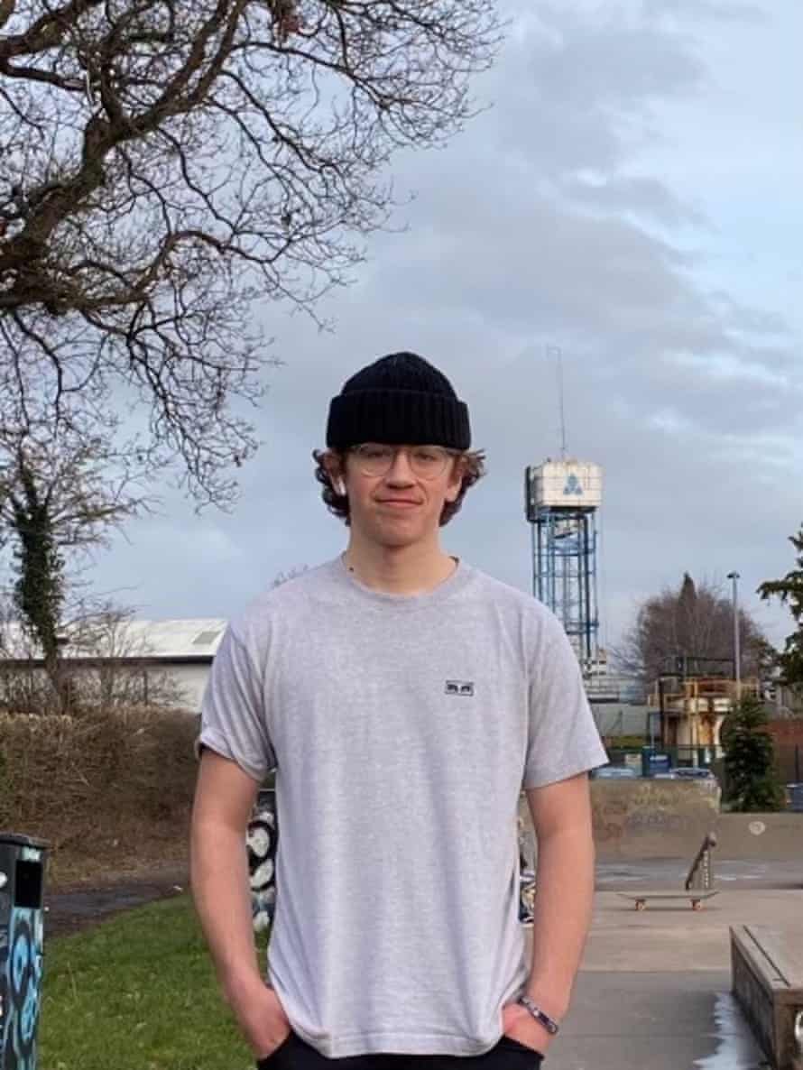 Noah, 16, who lives in Herefordshire