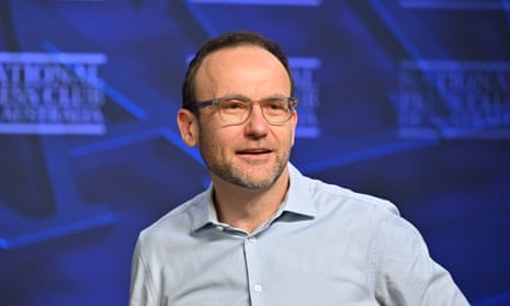 Australian Greens leader Adam Bandt at the  Press Club in Canberra, Wednesday, 28 August, 2024.