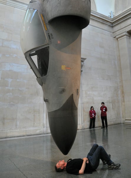 Adrian comes nose-to-nose with Fiona Banner’s 2010 Turbine Hall commission at Tate Modern.