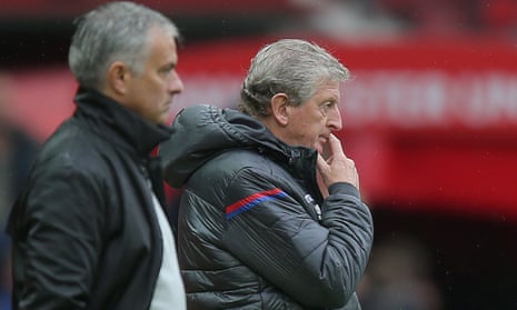 Roy Hodgson said Crystal Palace are ‘taking a few blows to the chin’ after their 4-0 defeat to Manchester United at Old Trafford.