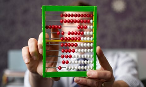 Calculating with an abacus