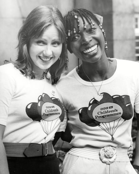 Sarah Greene and Floella Benjamin.