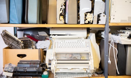 The typewriter store in Berlin.