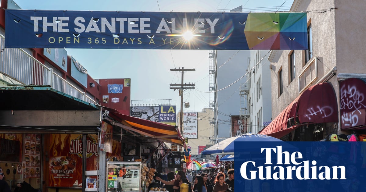 LA’s storied fashion district in a slump – can the Olympics put it back on its feet?
