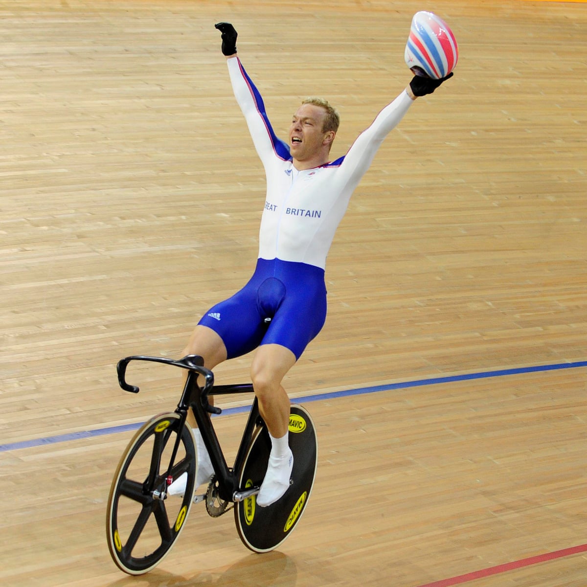 Chris Hoy: 'I had no natural ability as a cyclist!' | Books | The Guardian