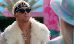 ‘Ken is there to demonstrate that masculinity is foolish, yucky and reprehensible. Somehow, however, Gosling’s performance countermands his brief’ … Barbie.