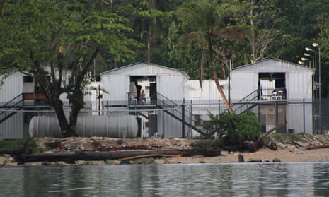 Australian-run asylum seeker detention centre on Los Negros Island, Manus province