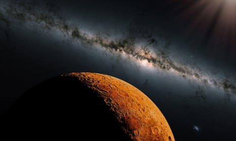 ‘You can’t hunt for something if you have no idea what it is’: An artist’s impression of Mars.