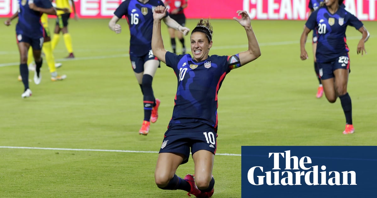Carli Lloyd scores after 24 seconds as USWNT ease past Jamaica