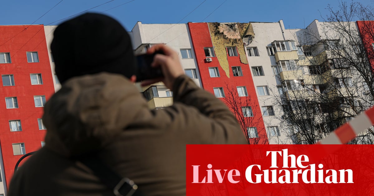 Moscow hit by largest ever' drone attack before US and Ukraine officials meet for peace talks Europe live