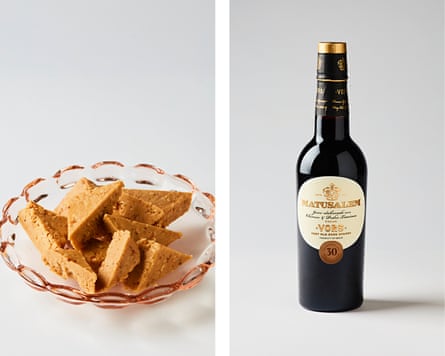 Turrón (left) and Matusalem.