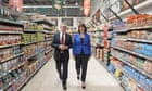 Labour says pressure on family finances still acute despite 2% fall in UK inflation