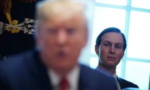 Jared Kushner listens in the cabinet room of the White House, in November 2019.