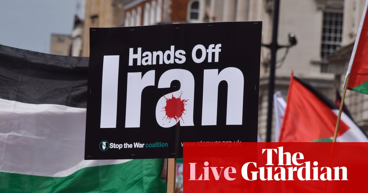 David Lammy repeatedly declines to say whether British government believes US strikes on Iran were illegal UK politics live