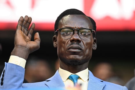 Michel Kuka Mbolandinga pays tribute to late prime minister Patrice Lumumba