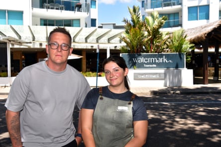 Sydney Schetter found work at the Watermark Hotel, run by Bart Furst.