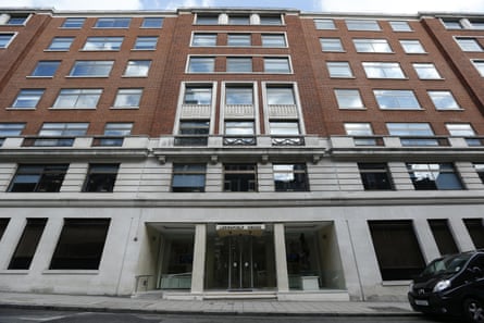 The Leconfield exterior, which is a plain office block.