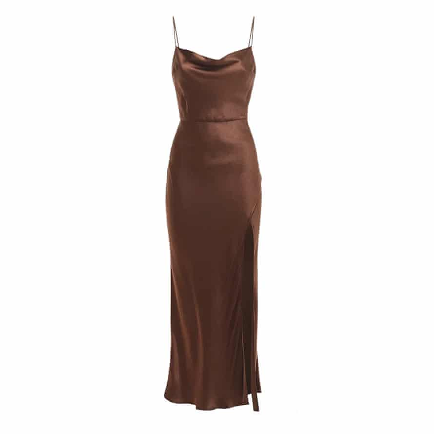 Brown satin by Bec & Bridge