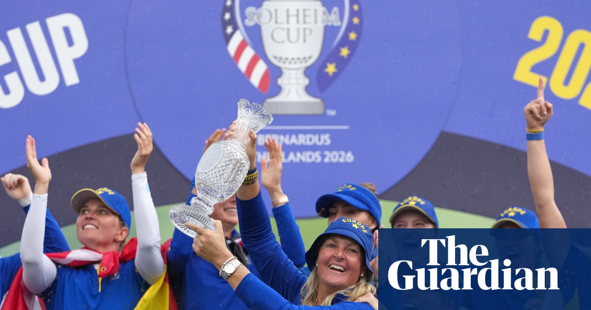 Europe win Solheim Cup against USA to give captain Anna Nordqvist last laugh