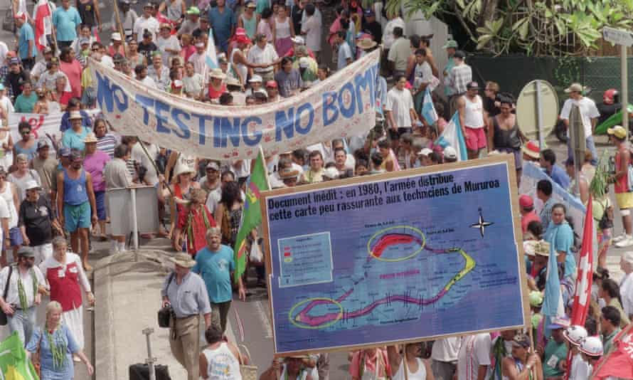 Pacific anti-nuclear protests in the 1990s. Fiji, an incubator of the anti-nuclear movement, has ratified a treaty banning nuclear weapons.