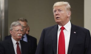 Trump and Bolton in September 2018. The Trump administration has tried to block Bolton’s book from being published on the grounds that it contains classified material.