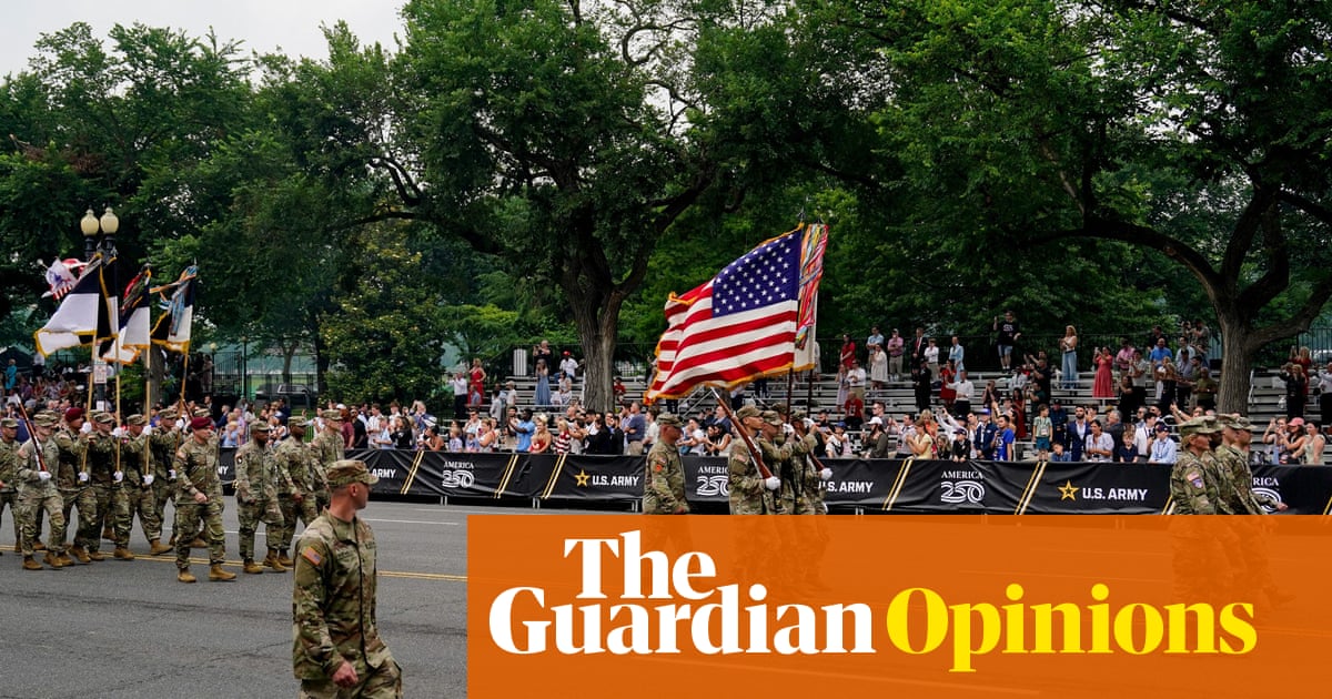 Trump's parade isn't what he was hoping for. It was a disappointing, sad affair | Moira Donegan