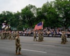 Trump coveted a military spectacle but his parade proved underwhelming: ‘Just kind of lame’