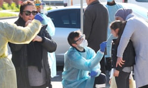 Covid-19 testing in Broadmeadows, Melbourne