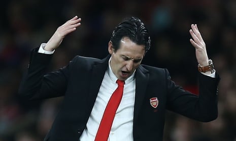 Unai Emery took over from Arsène Wenger in May 2018 but has been unable to return Arsenal to the Champions League.
