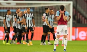 West Ham United 0 2 Newcastle United Premier League As It Happened Football The Guardian