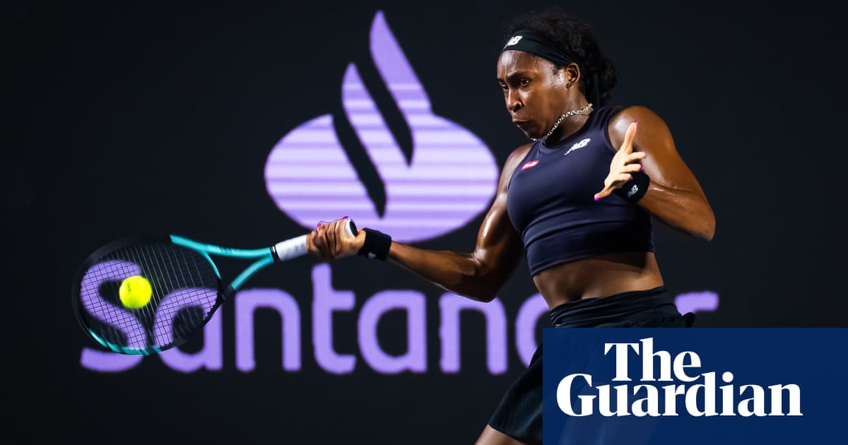 Coco Gauff feels the love and cruises past Ons Jabeur in WTA Finals opener