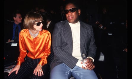 Wintour and Talley in New York in 1996.